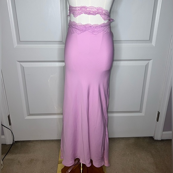 House of CB Mathilda Lace Trim Skirt - Picture 3 of 5